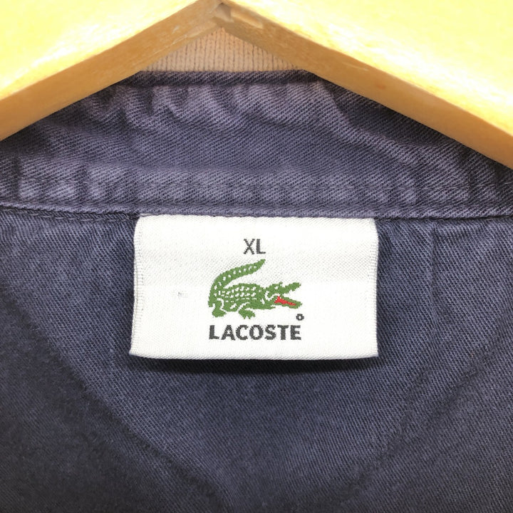 Lacoste LACOSTE Short Sleeve Striped Polo Shirt Men's XL /eaa410710