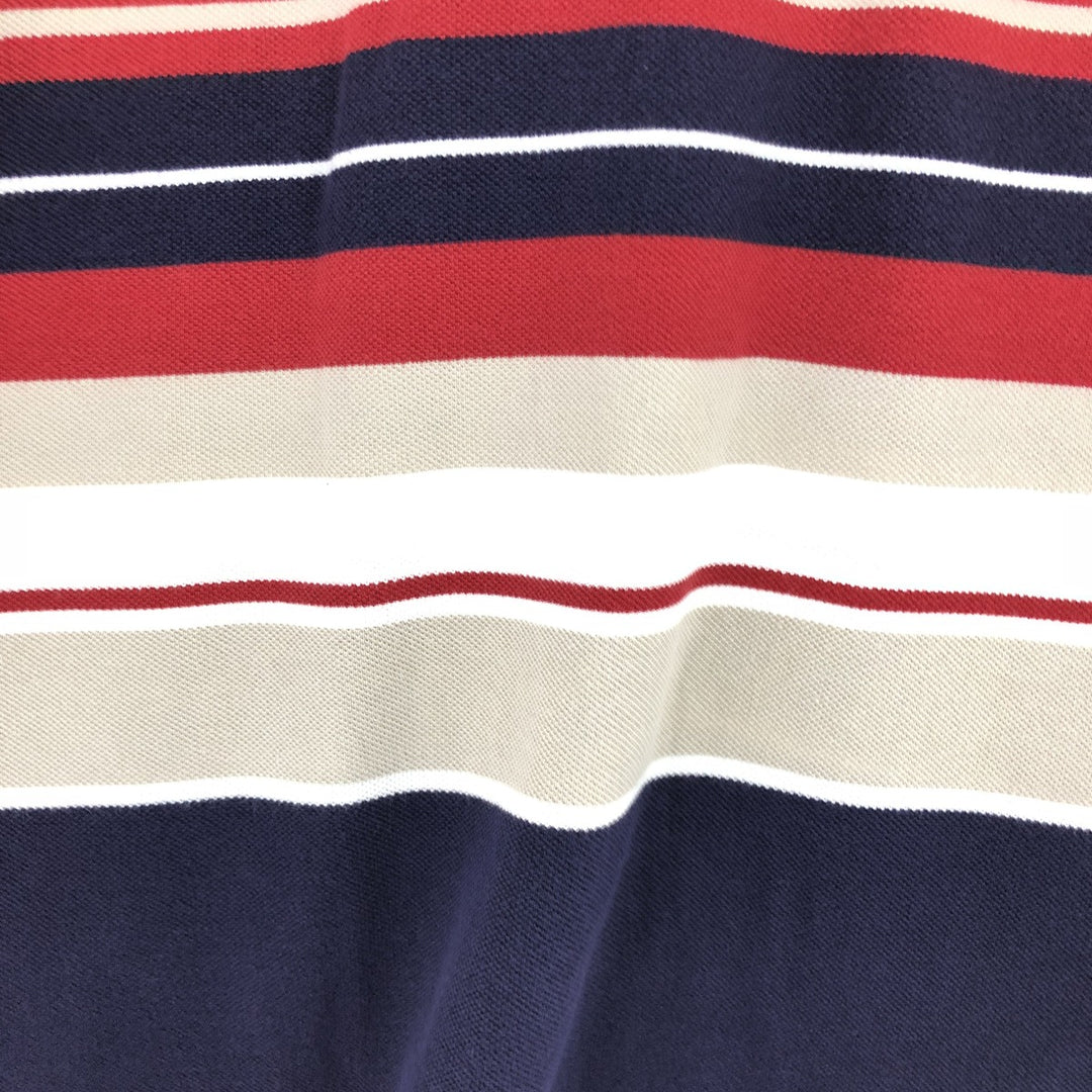 Lacoste LACOSTE Short Sleeve Striped Polo Shirt Men's XL /eaa410710