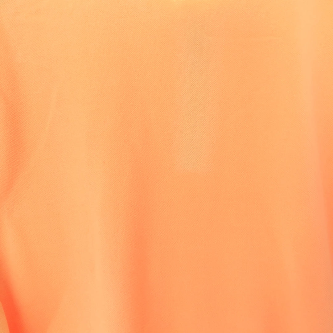 NAUTICA short sleeve polo shirt, men's XL cotton orange type Vintage Second Hand