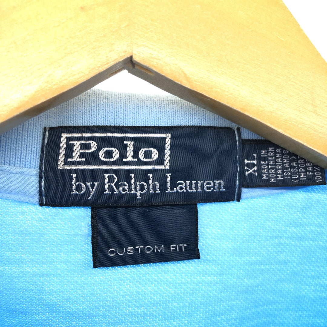 Ralph Lauren POLO by Ralph Lauren CUSTOM FIT short sleeve polo shirt men's XL /eaa410751