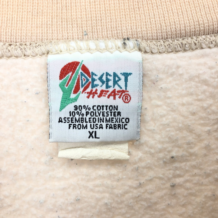 90'S DESERT HEAT Printed Sweatshirt, Men's XL, Vintage /eaa410769