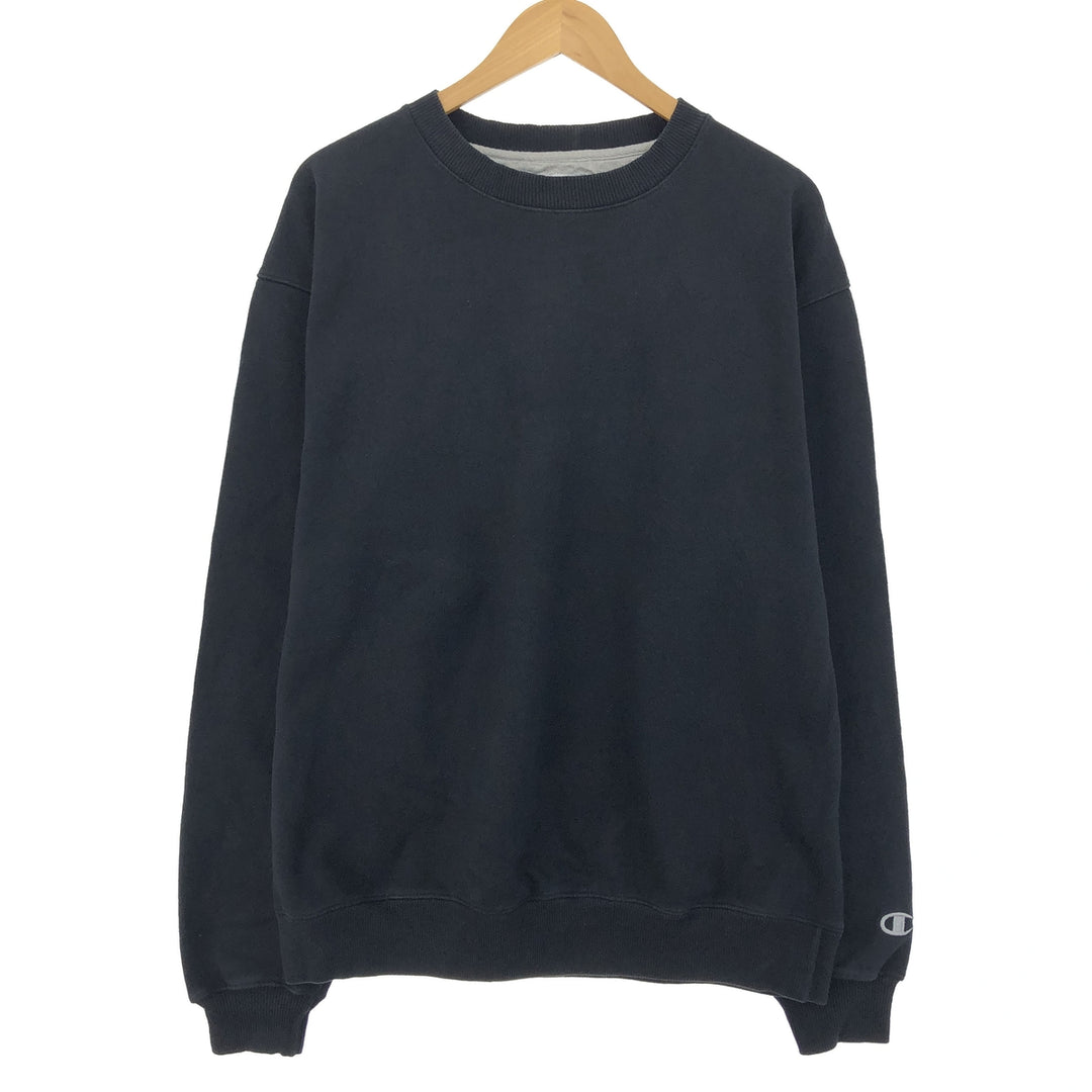 Champion ECO AUTHENTIC, plain, no-eyes, blank sweatshirt, sweatshirt, men's size L / eaa410785