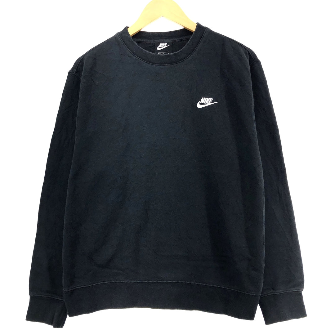 Nike NIKE One Point Logo Sweatshirt Trainer Men's L size / eaa410794