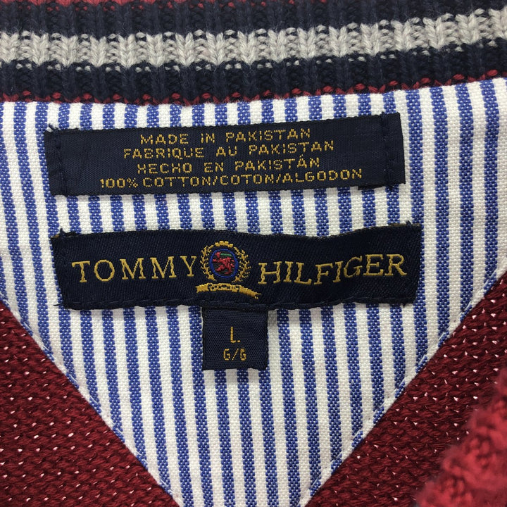 00'S Tommy Hilfiger Cotton Knit Sweater Men's L /eaa410805