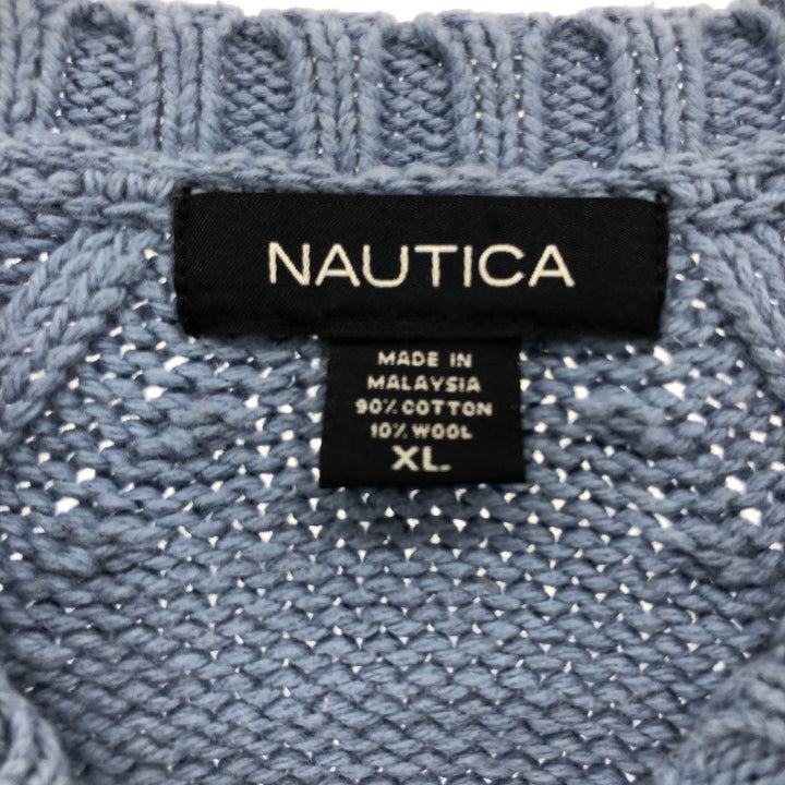 NAUTICA Cotton Knit Sweater Men's XL /eaa410809