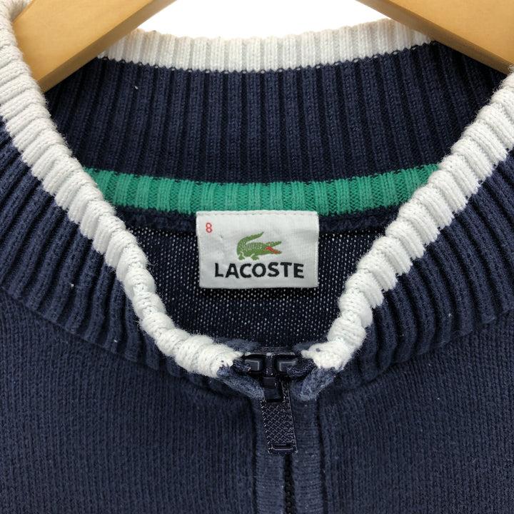 Lacoste Cotton Knit Full Zip Sweater Men's XXL /eaa410857