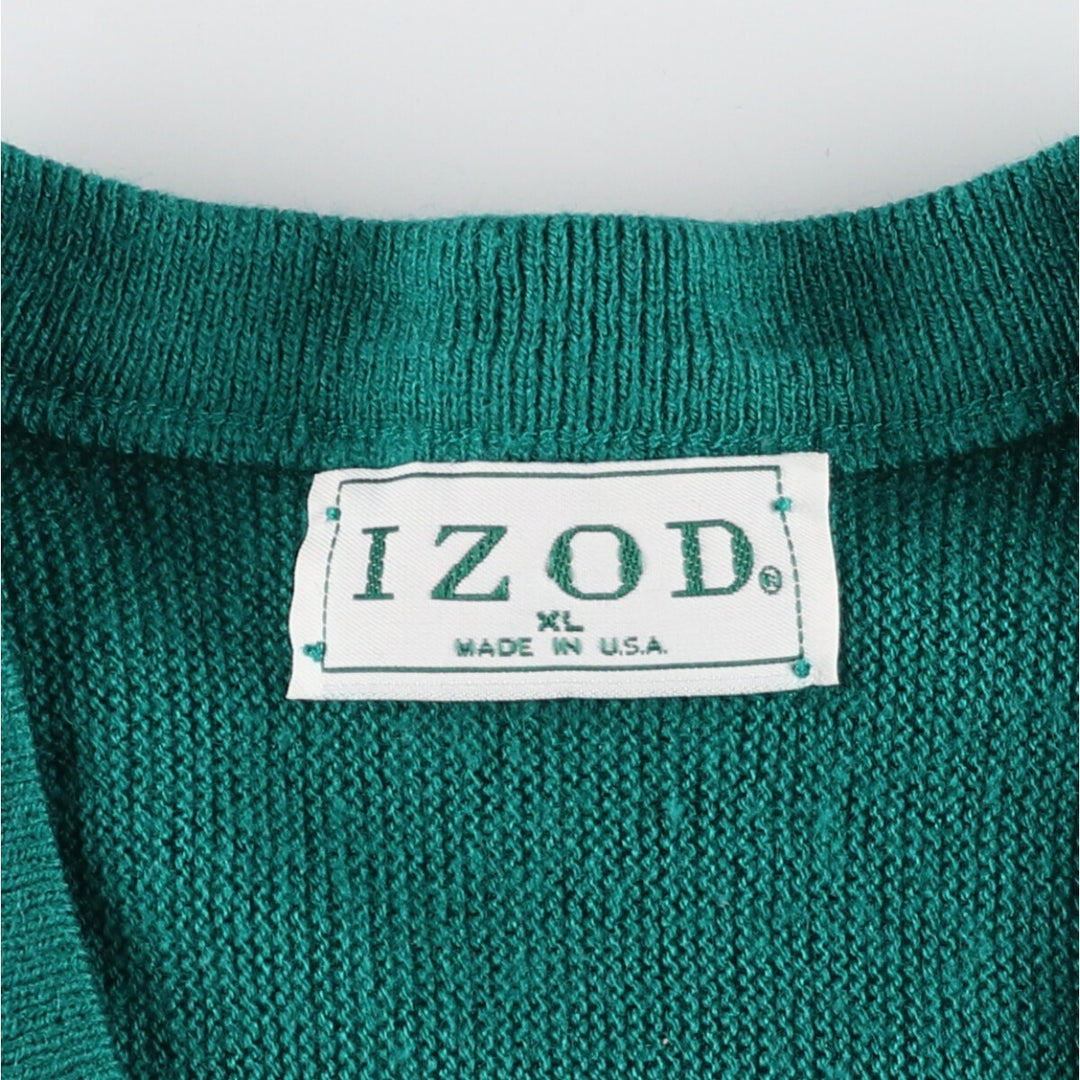 IZOD Acrylic Knit Sweater Made in USA Men's XL /eaa410960