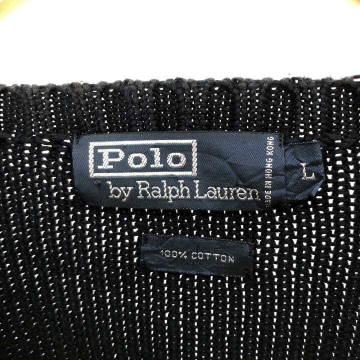 Ralph Lauren POLO by Ralph Lauren Cotton Knit Sweater Men's L /eaa410976