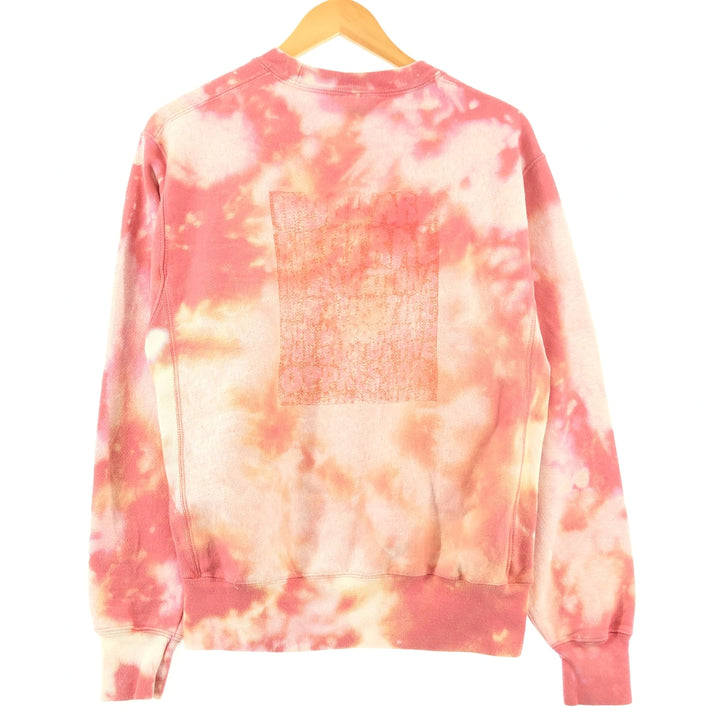 Champion Reverse Weave Replica Single Color Tag Tie-Dye Pattern Sweatshirt Trainer Men's M /eaa411009