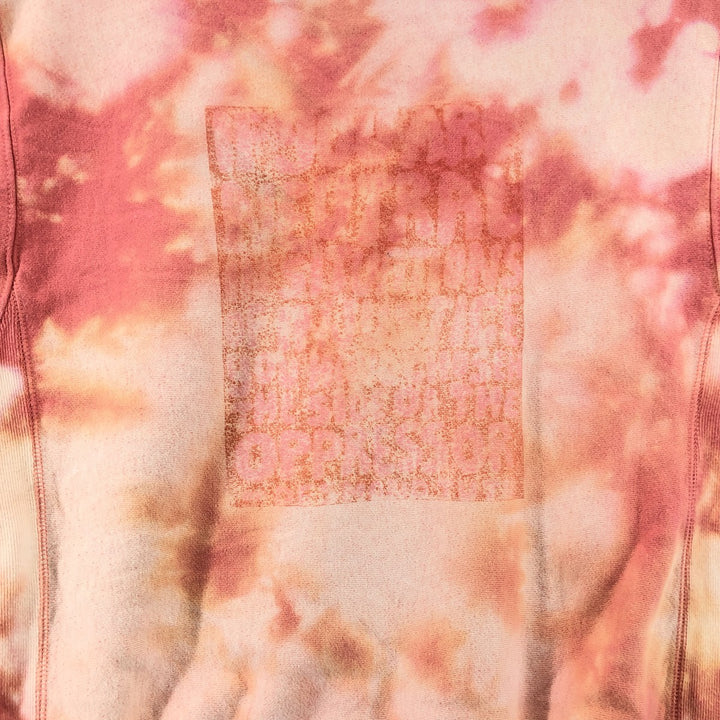 Champion Reverse Weave Replica Single Color Tag Tie-Dye Pattern Sweatshirt Trainer Men's M /eaa411009