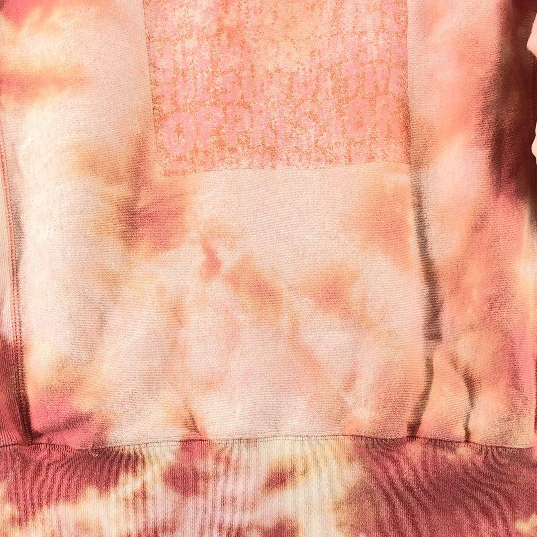 Champion Reverse Weave Replica Single Color Tag Tie-Dye Pattern Sweatshirt Trainer Men's M /eaa411009