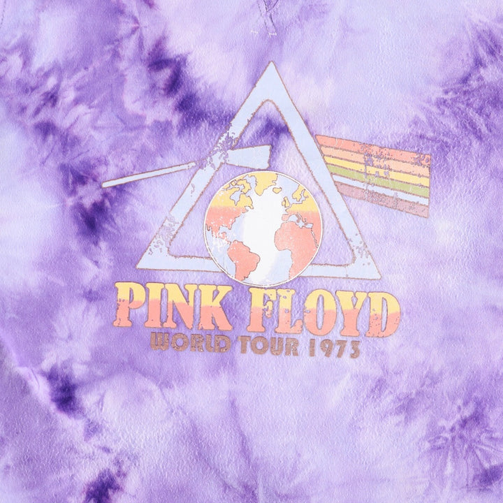 PINK FLOYD Pink Floyd Tie-dye Pattern Band Sweatshirt Trainer Women's L /eaa411011