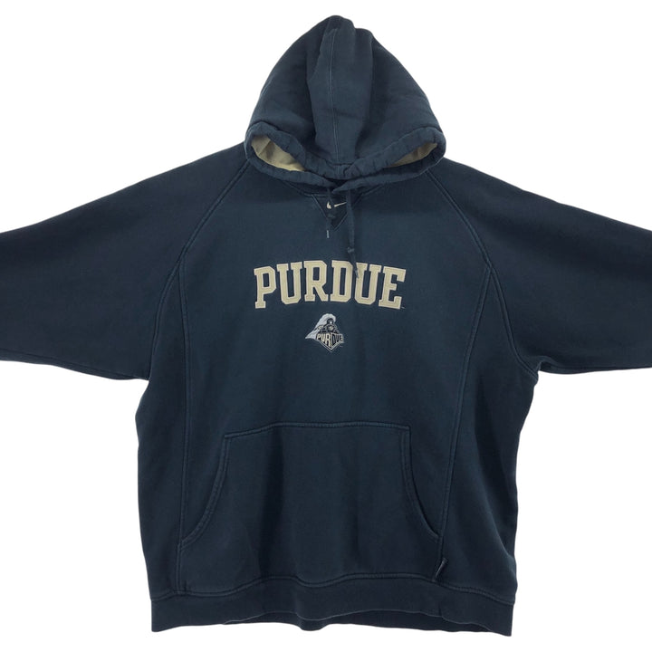 00'S Nike Team Purdue Purdue University College Sweatshirt Pullover Hoodie Men's XL / eaa411012