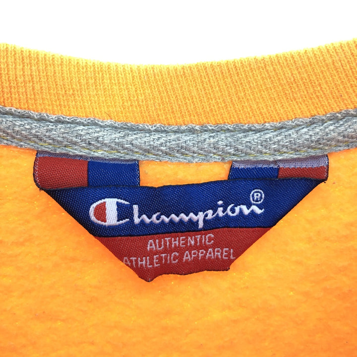 00'S Champion AUTHENTIC ATHLETIC APPAREL One Point Logo Sweatshirt Trainer Men's XL /eaa411023