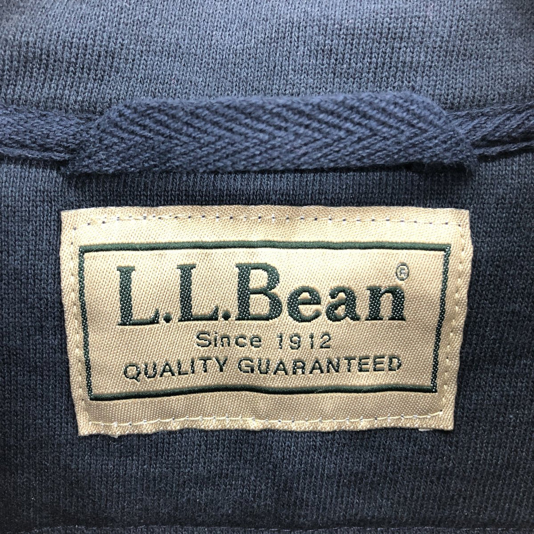 00'S LLBean Half Zip Sweatshirt Trainer Men's L /eaa411065