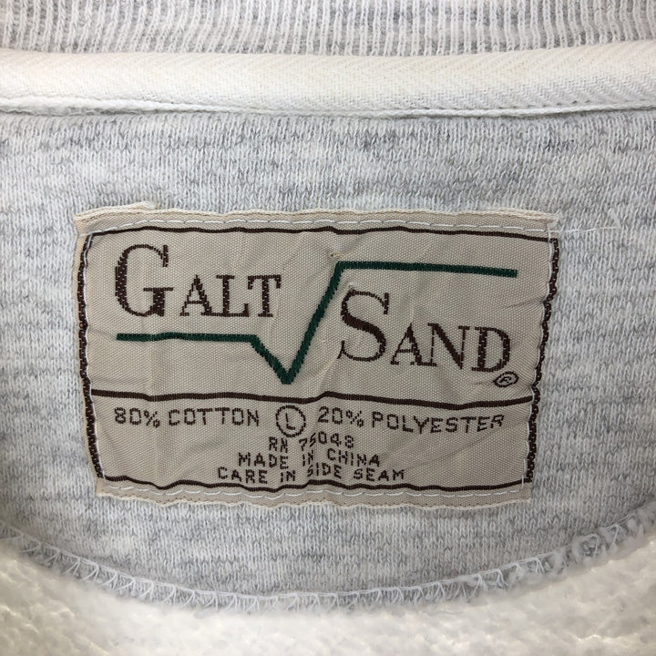 GALT SAND Printed Sweatshirt Trainer Men's L /eaa411095