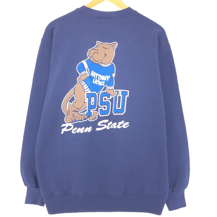 80s-90'S Jerseys Penn State University Double-Sided Print College Sweatshirt Trainer Made in USA Men's XL Vintage /eaa411105