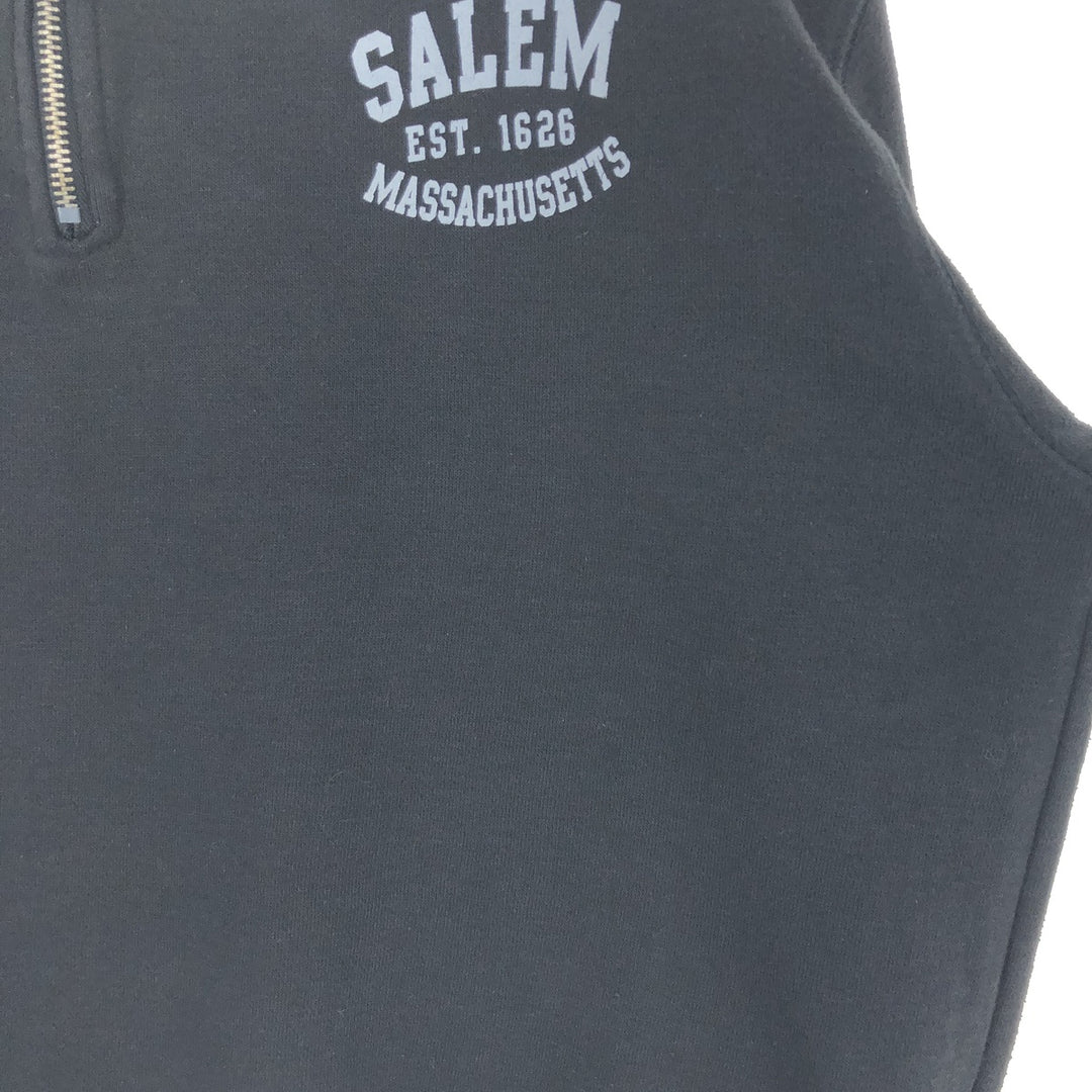 ISAAC'S DESIGNS SPORTS Half-Zip Sweatshirt, Made in USA, Men's M /eaa411158