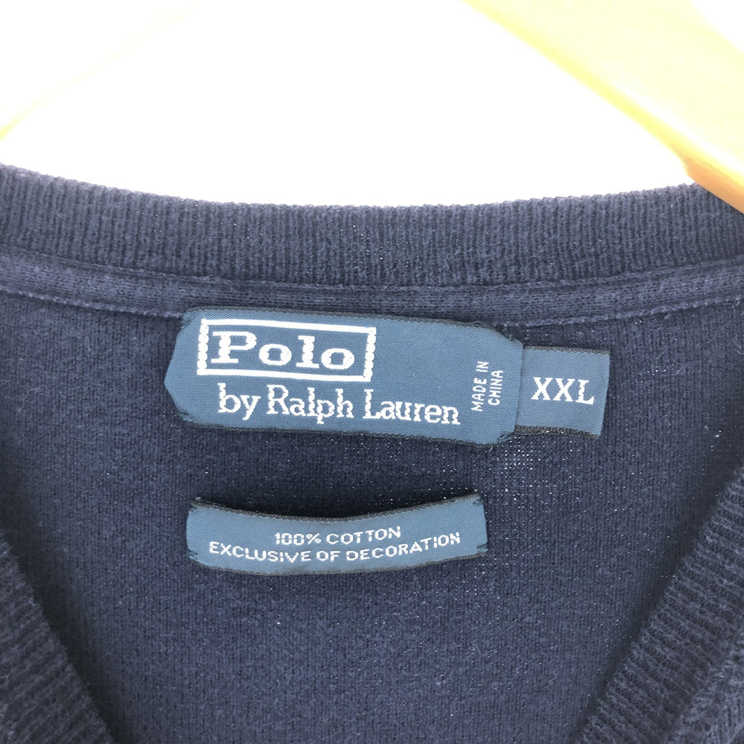 Ralph Lauren POLO by Ralph Lauren Cotton Knit Sweater Men's XXL /eaa411182