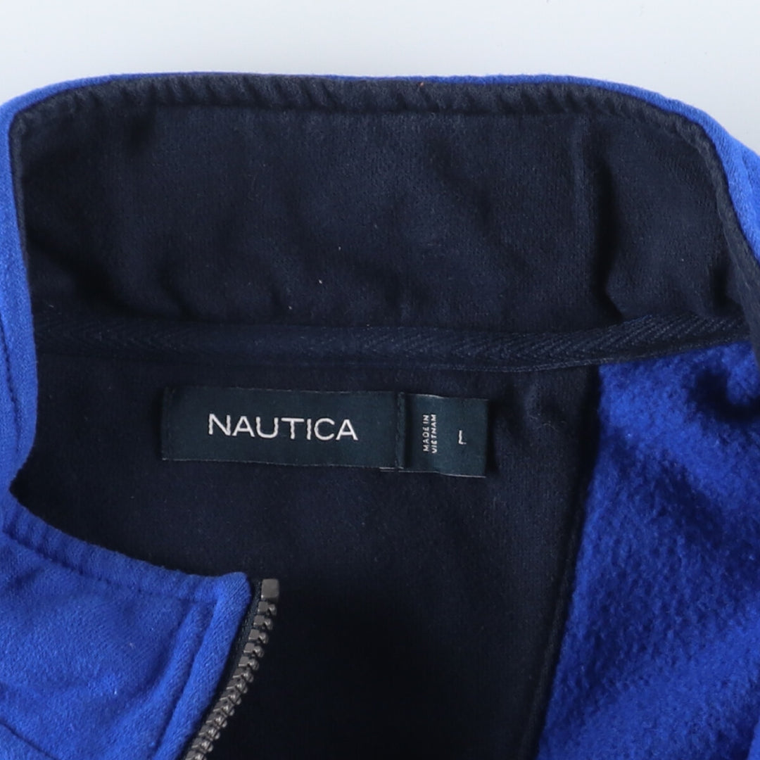 NAUTICA Half-Zip Sweatshirt, Trainer, Men's, L /eaa411190