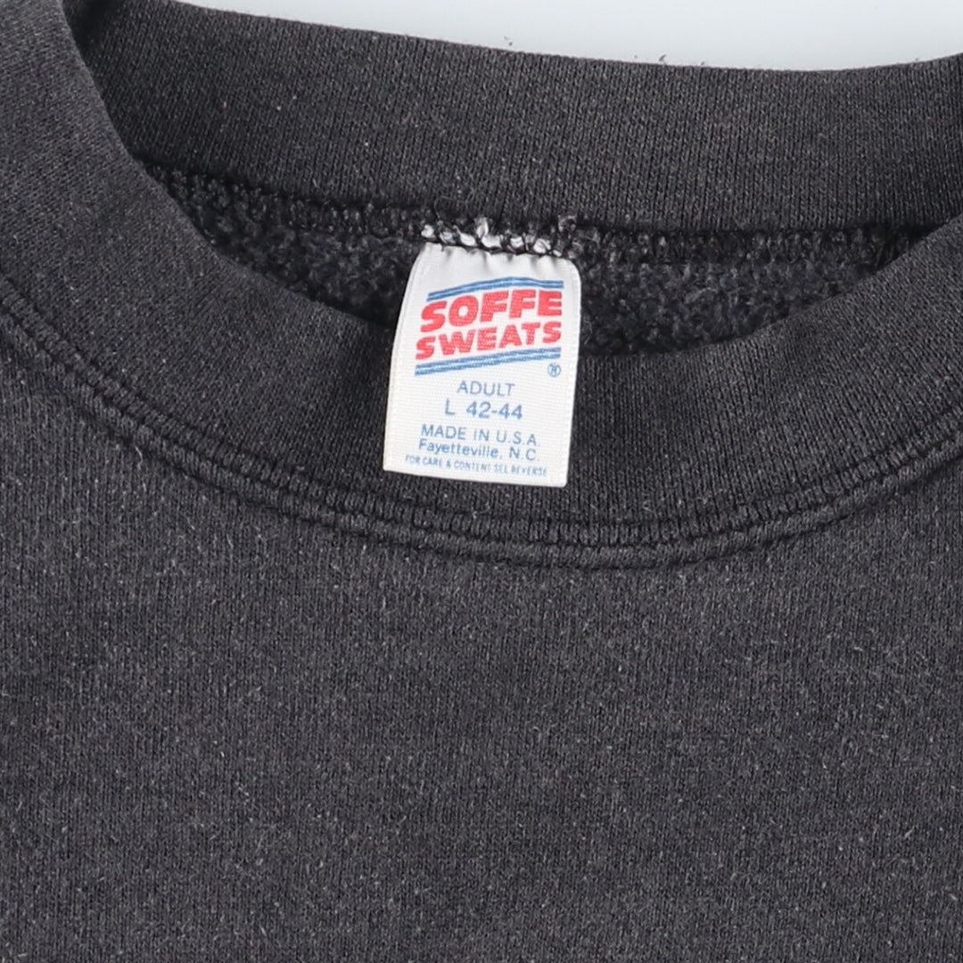 80s-90'S SOFFE SUPER SWEATS Sweatshirt Trainer Made in USA Men's L Vintage /eaa411197