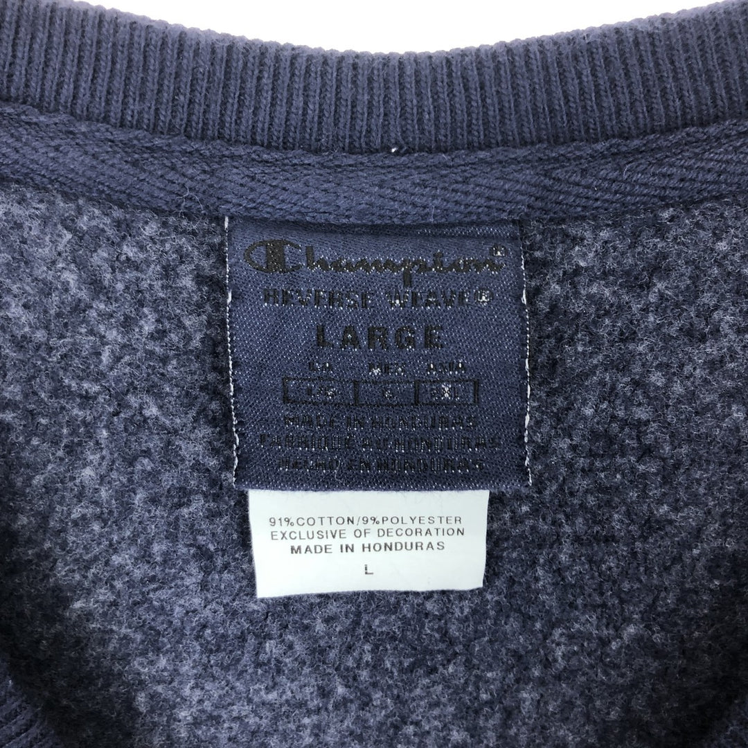 Champion Reverse Weave Logo Sweatshirt Trainer Women's L /eaa411337