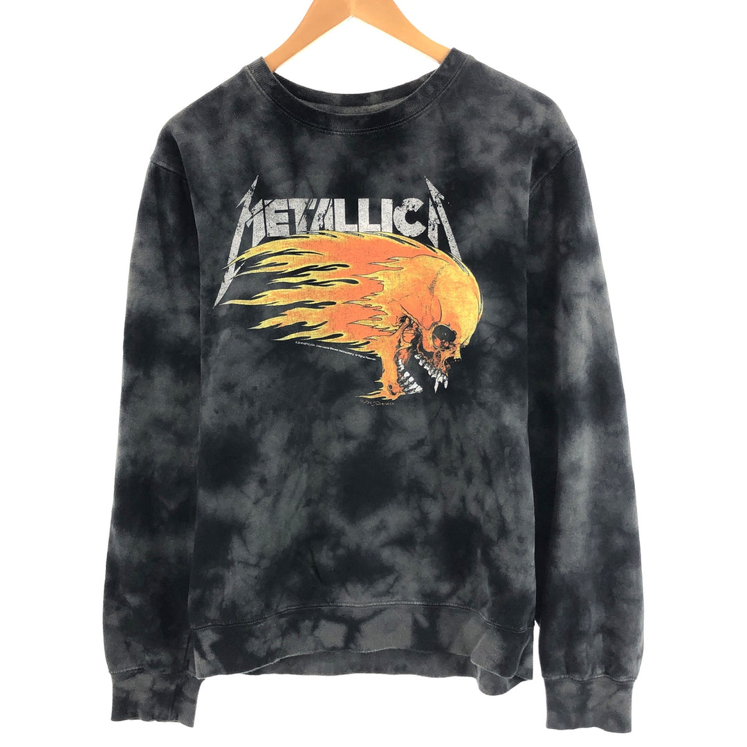 METALLICA Metallica Tie-dye Pattern Band Sweatshirt Trainer Men's XL /eaa411353