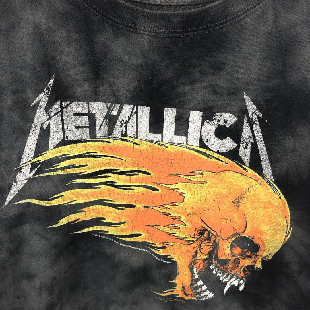 METALLICA Metallica Tie-dye Pattern Band Sweatshirt Trainer Men's XL /eaa411353