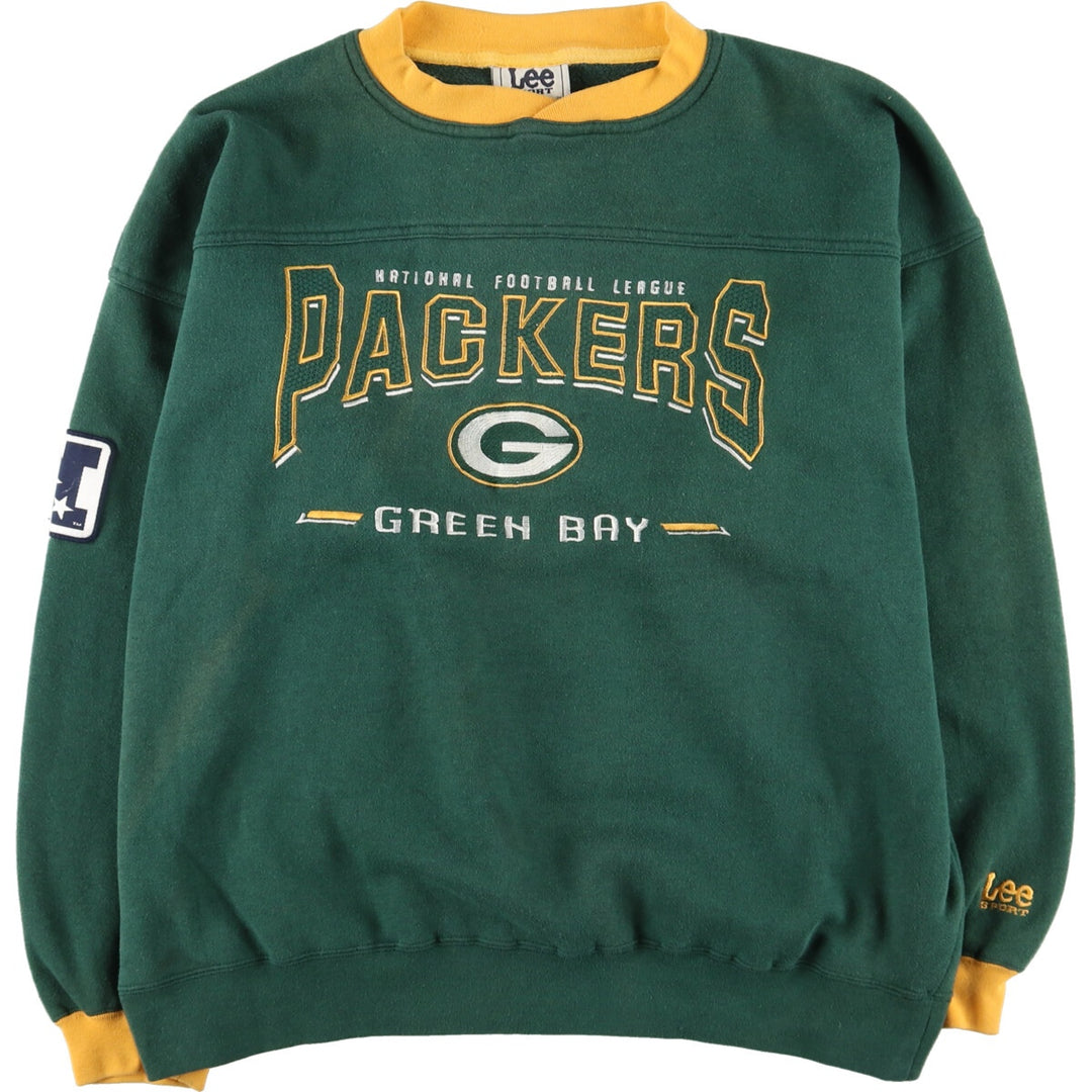 Lee NFL GREEN BAY PACKERS Logo Sweatshirt, Men's XL / eaa411370