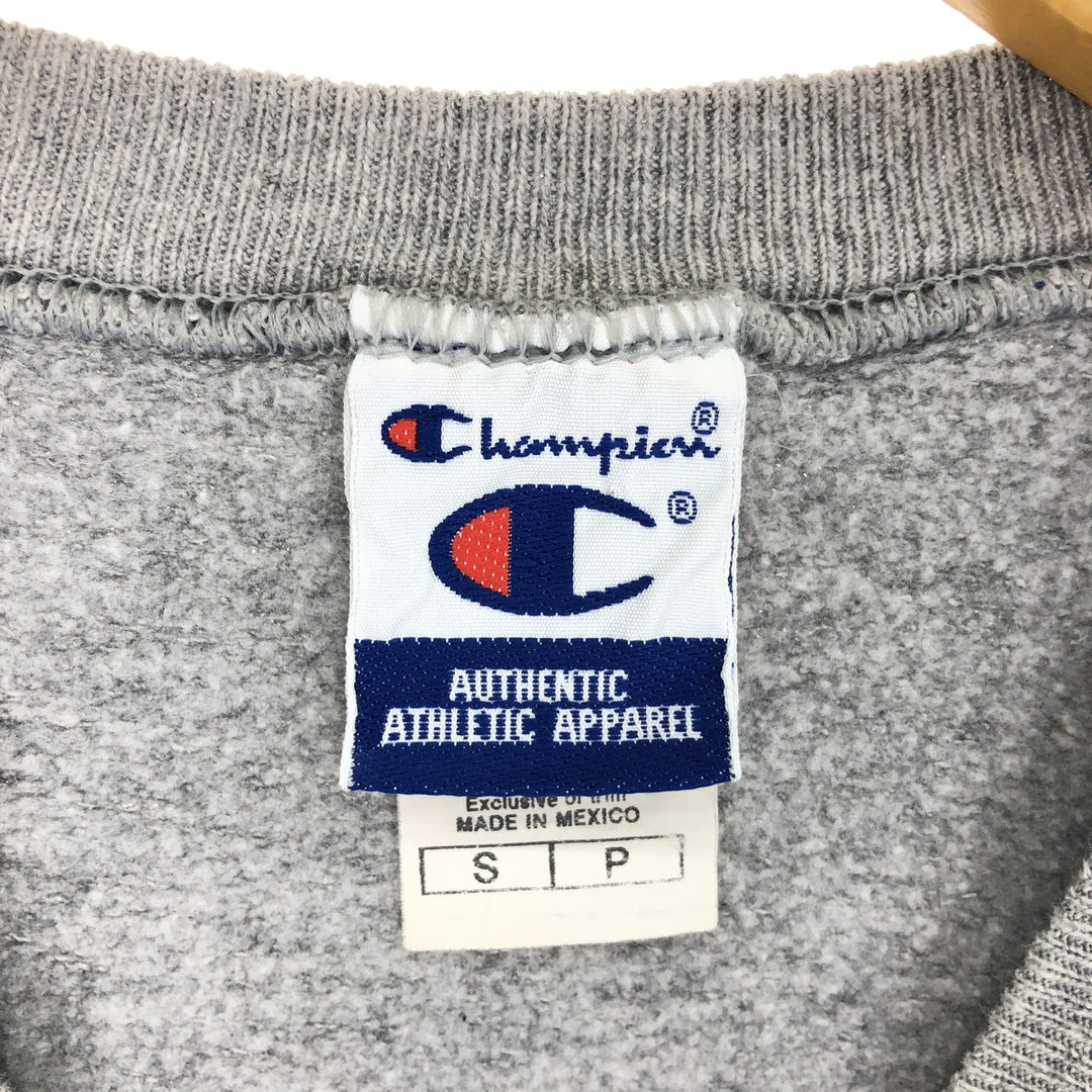 90'S Champion Authentic Athletic Apparel, plain, no-eyes, blank sweatshirt, sweatshirt, men's, S, vintage /eaa411375