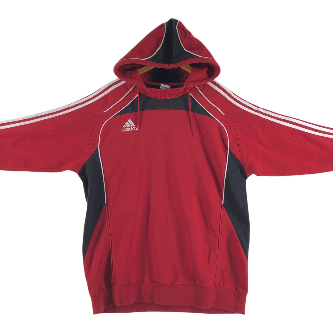 00'S adidas sweatshirt pullover hoodie, men's XL size / eaa411479