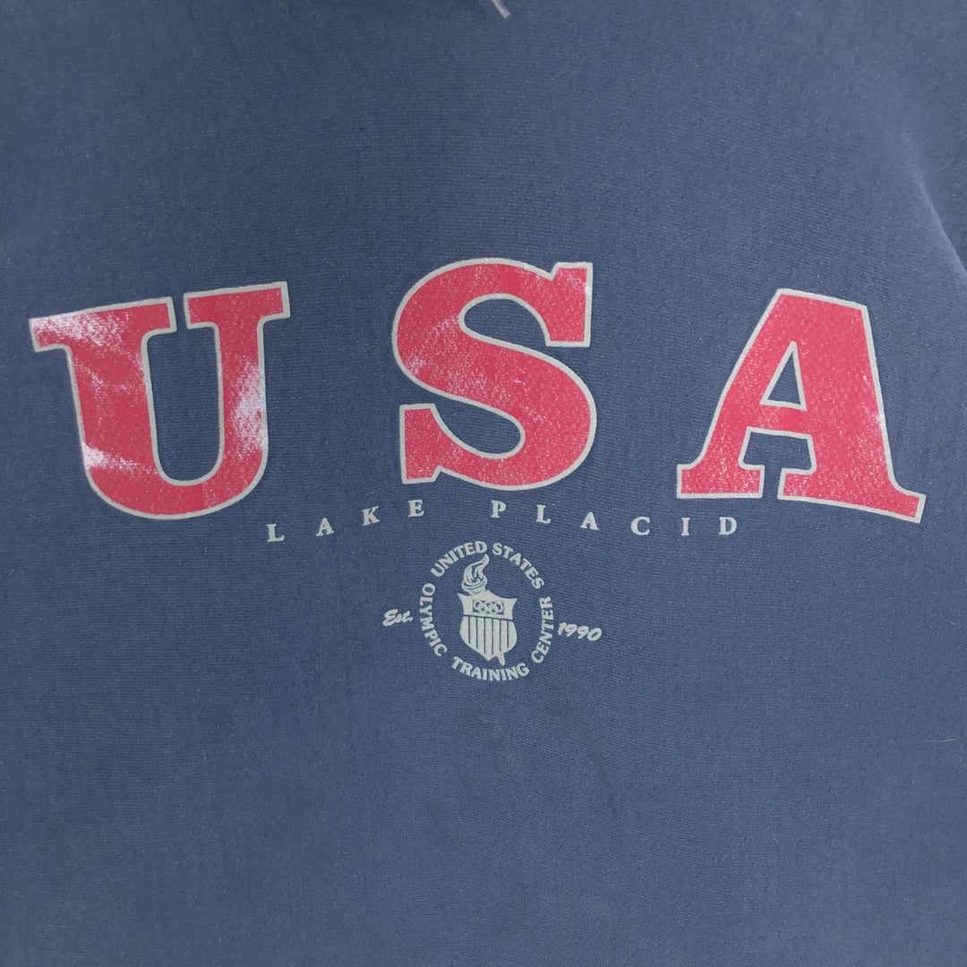 90'S THE COTTON EXCHANGE Olympic Reverse Weave Pullover Hoodie Made in USA Men's XXL /eaa411529