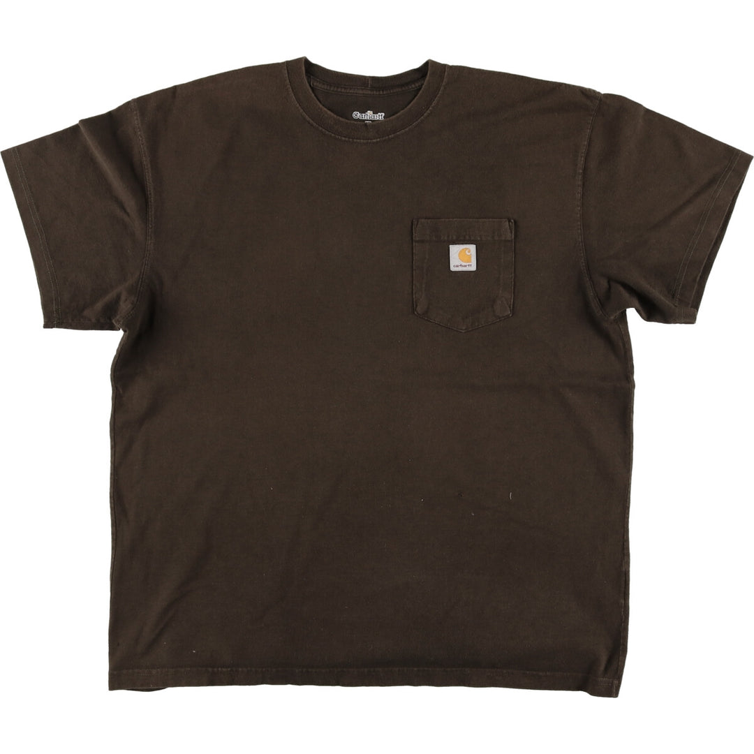 Carhartt Short Sleeve One Point Logo Pocket T-Shirt Men's XL / eaa411537