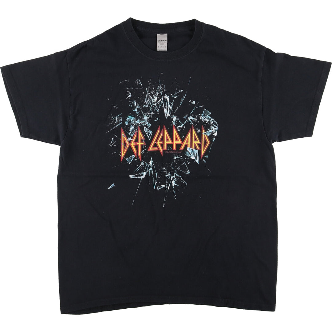 Gildan DEF LEPPARD Band T-shirt, Men's L /eaa411549