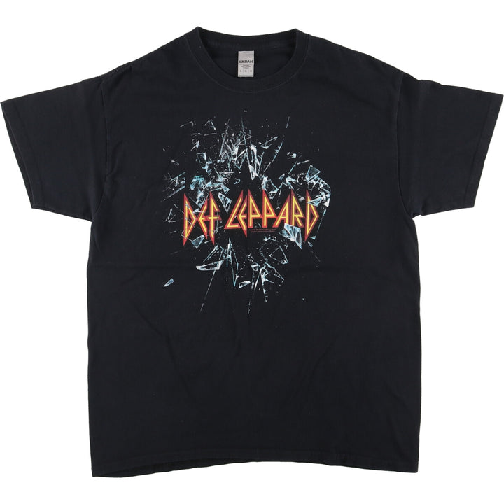 Gildan DEF LEPPARD Band T-shirt, Men's L /eaa411549