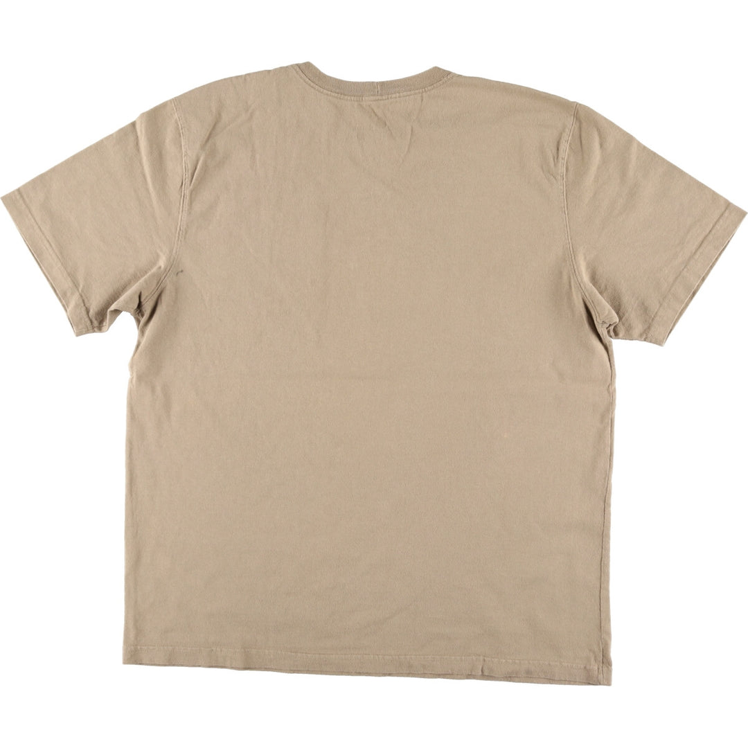 Carhartt ORIGINAL FIT short sleeve one point logo pocket T-shirt men's L size / eaa411560