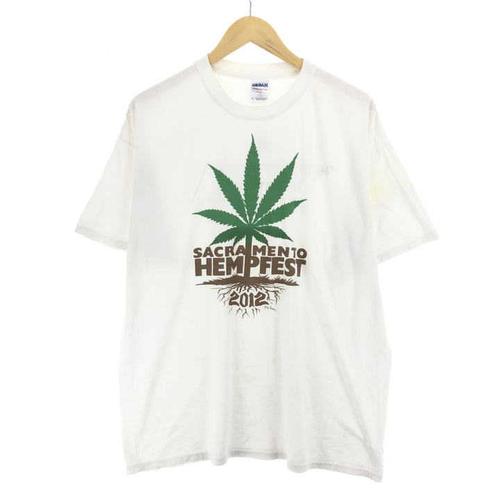 Gildan Marijuana Ganja T Print T-shirt Men's XL /eaa411566