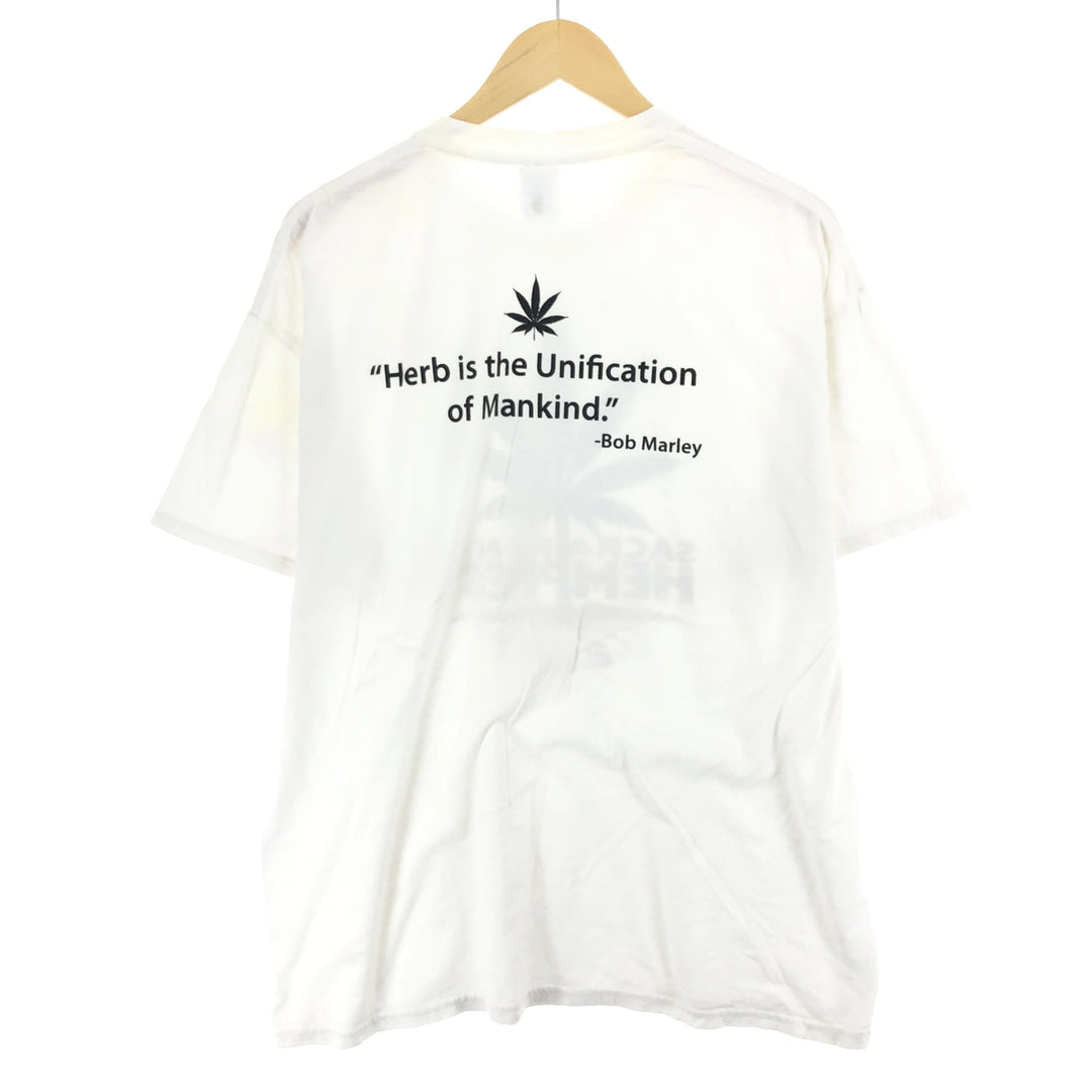 Gildan Marijuana Ganja T Print T-shirt Men's XL /eaa411566