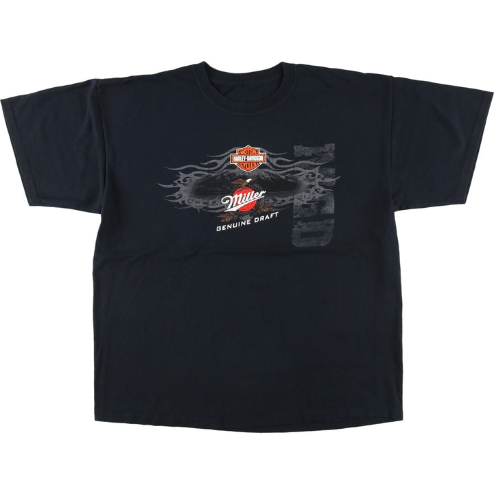 Harley-Davidson Eagle Pattern Motorcycle Bike T-shirt Men's XL /eaa411575