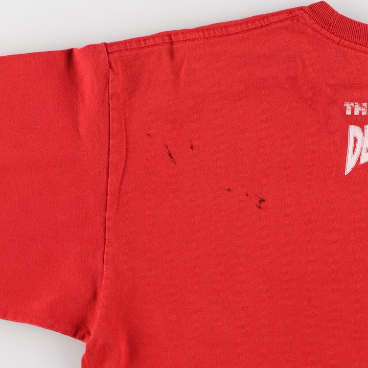 THE HUNDREDS x DEATH ROW RECORDS Rap T-shirt, Men's L cotton red type Vintage Second Hand