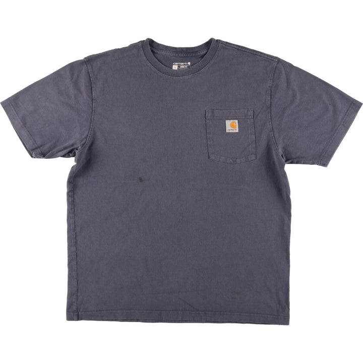 Carhartt Loose Fit Short Sleeve One Point Logo Pocket T-Shirt Men's L /eaa411580