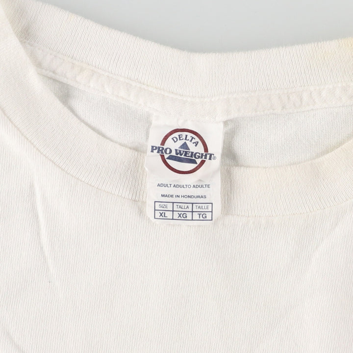 Delta DELTA Back Print Long T-Shirt Long T Men's XL /eaa411581