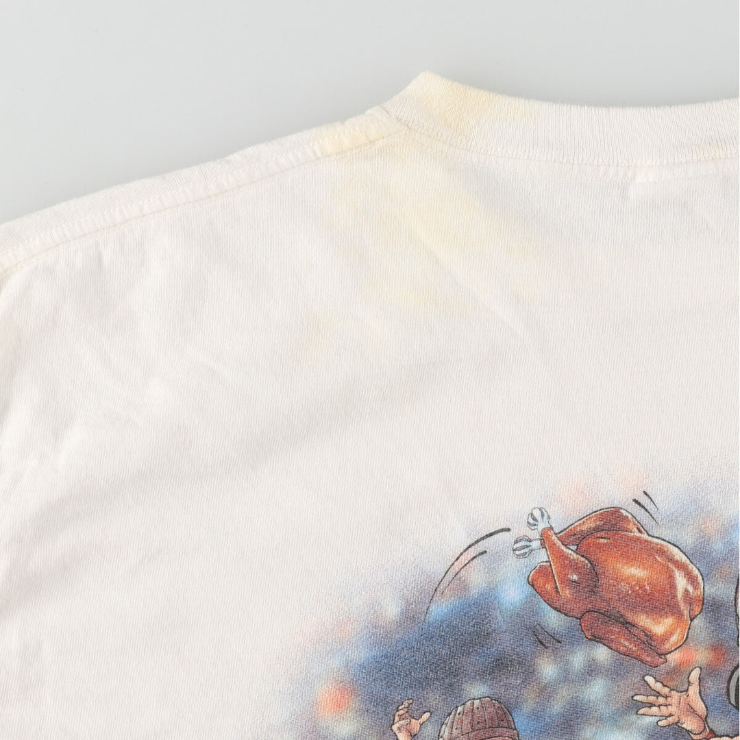 Delta DELTA Back Print Long T-Shirt Long T Men's XL /eaa411581