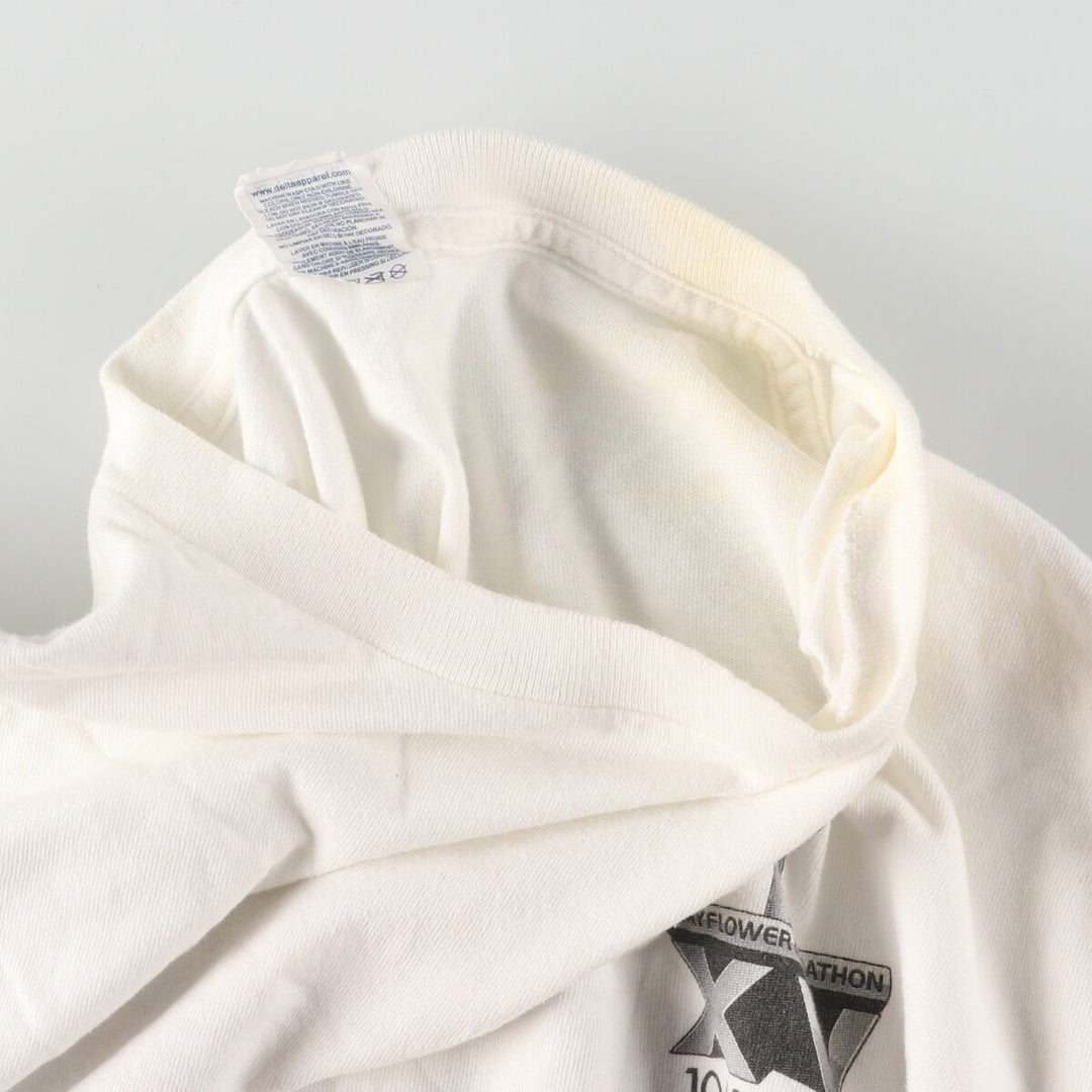 Delta DELTA Back Print Long T-Shirt Long T Men's XL /eaa411581