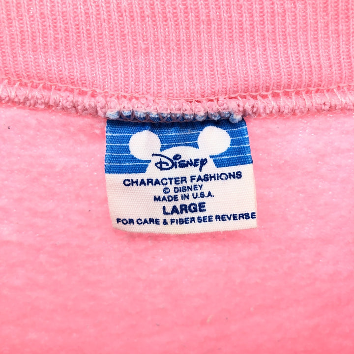 80'S DISNEY MINNIE MOUSE Minnie Mouse character sweatshirt, made in USA, women's size L, vintage /eaa411702