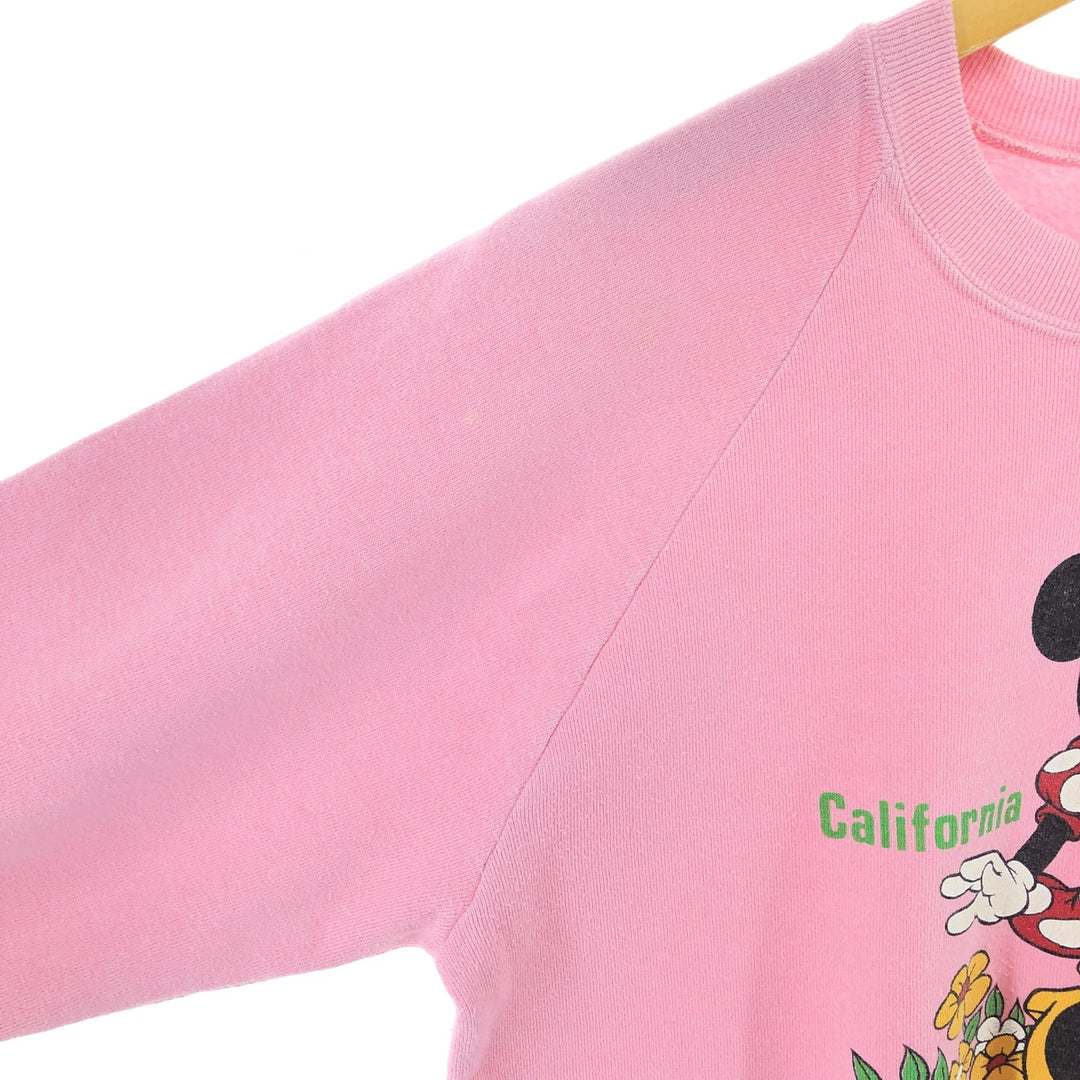 80'S DISNEY MINNIE MOUSE Minnie Mouse character sweatshirt, made in USA, women's size L, vintage /eaa411702