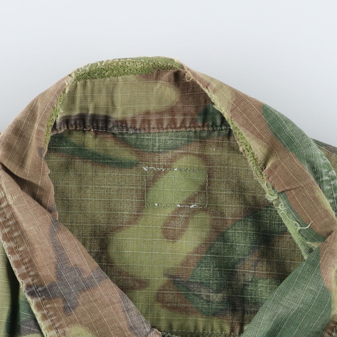 US Military Jungle Fatigue 5th Camouflage Pattern Military Combat Jacket Made in USA Men's M Size Vintage /eaa411739