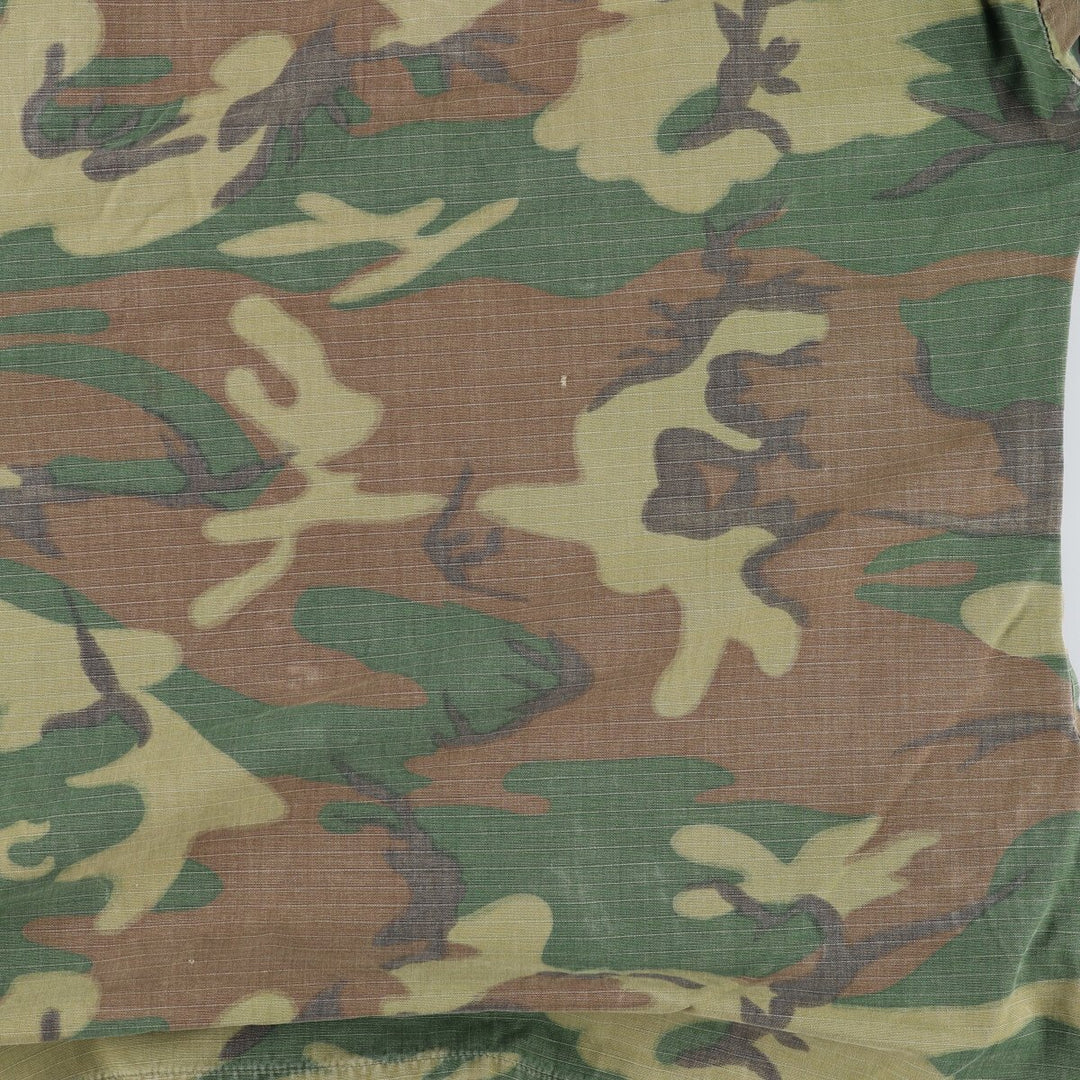 US Military Jungle Fatigue 5th Camouflage Pattern Military Combat Jacket Made in USA Men's M Size Vintage /eaa411739