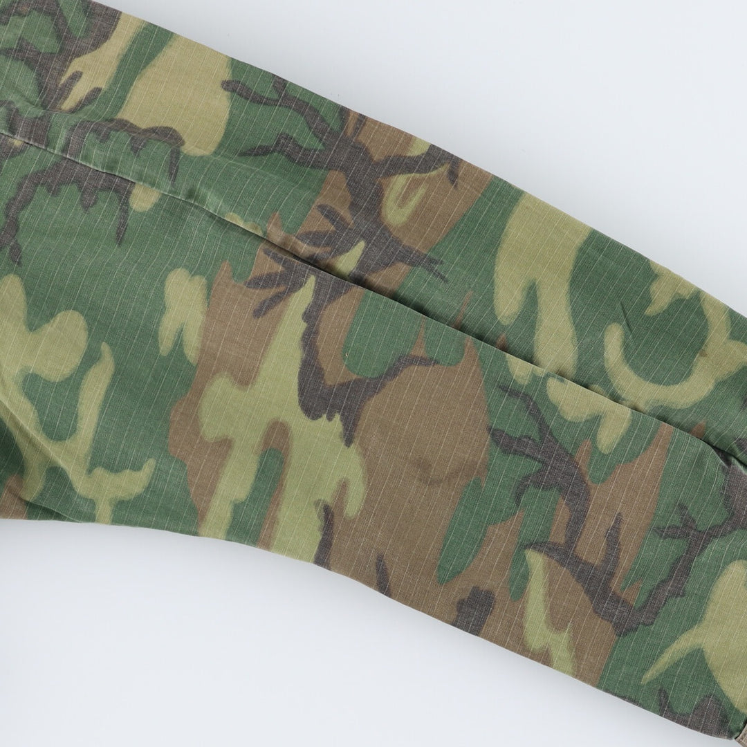 US Military Jungle Fatigue 5th Camouflage Pattern Military Combat Jacket Made in USA Men's M Size Vintage /eaa411739