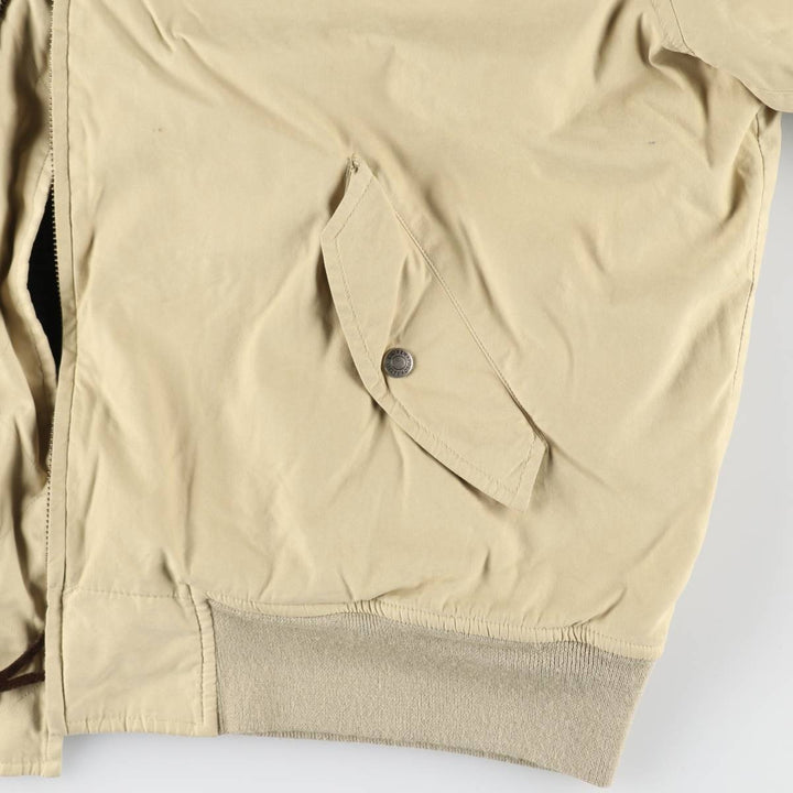 Ralph Lauren POLO by Ralph Lauren padded swing top sports jacket, men's size XXL cotton Beige type Vintage Second Hand